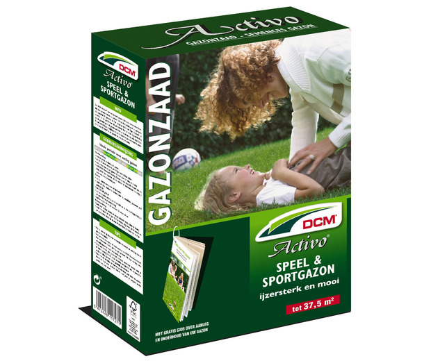 dcm activo: graszaden speel en sportgazon Voor een fijnbladig, ijzersterk sportgazon