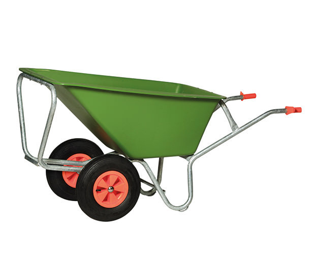 kruiwagen 170l met 2 wielen 2 wielen, zeer stabiel, grote volumes